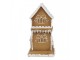 Svítící perníková chaloupka Gingerbread House - 8*8*15 cm Clayre & Eef