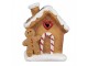 Keramická perníková chaloupka s perníčkem Gingerbread House - 11*7*16 cm Clayre & Eef