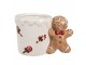 Bílý keramický hrneček Perníček Gingerbread - 15*10*10 cm / 350 ml Clayre & Eef