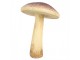 Béžovo-fialová dekorace houba Mushroom - Ø 9*12 cm Clayre & Eef