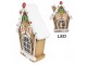 Hnědá svítící perníková chaloupka Gingerbread House - 27*11*36 cm Clayre & Eef