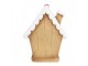 Hnědá svítící perníková chaloupka Gingerbread House - 27*11*36 cm Clayre & Eef