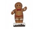 Hnědá vánoční dekorace Perníček Gingerbread - 10*5*15 cm Clayre & Eef
