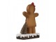 Hnědá vánoční dekorace holčička Perníček Gingerbread - 15*7*21 cm Clayre & Eef