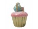 Dekorace Cupcake s konvičkou - 8*11 cm Clayre & Eef