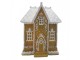 Svítící perníková chaloupka Gingerbread House - 12*9*15 cm Clayre & Eef
