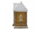 Svítící perníková chaloupka Gingerbread House - 12*9*15 cm Clayre & Eef
