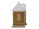 Svítící perníková chaloupka Gingerbread House - 12*9*15 cm Clayre & Eef