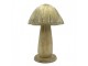 Béžovo-zlatá dekorace houba Mushroom - Ø 9*14 cm Clayre & Eef