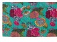 Veliká tyrkysová bavlněná plážová deka s prošíváním Beach Plaid - 270*220*0,5 cm J-Line by Jolipa