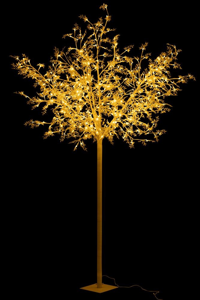 Dekorace stříbrný svítící stromek Tree leaves silver XL - Ø 140*250 cm J-Line by Jolipa Dekorace stříbrný svítící stromek Tree leaves silver XL - Ø 140*250 cm J-Line by Jolipa