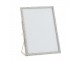 Stříbrný kovový fotorámeček s kamínky Jewel L - 15*20 cm J-Line by Jolipa
