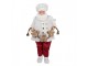 Vánoční dekorace Santa cukrář s perníčky - 27*13*50 cm Clayre & Eef