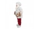 Vánoční dekorace Santa cukrář s perníčky - 27*13*50 cm Clayre & Eef