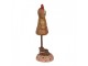 Vánoční dekorace Perníček Gingerbread dívka s lízátkem - 7*7*18 cm Clayre & Eef