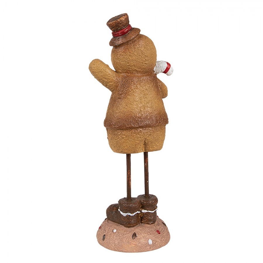 Vánoční dekorace Perníček Gingerbread Man - 7*7*18 cm Clayre & Eef Vánoční dekorace Perníček Gingerbread Man - 7*7*18 cm Clayre & Eef