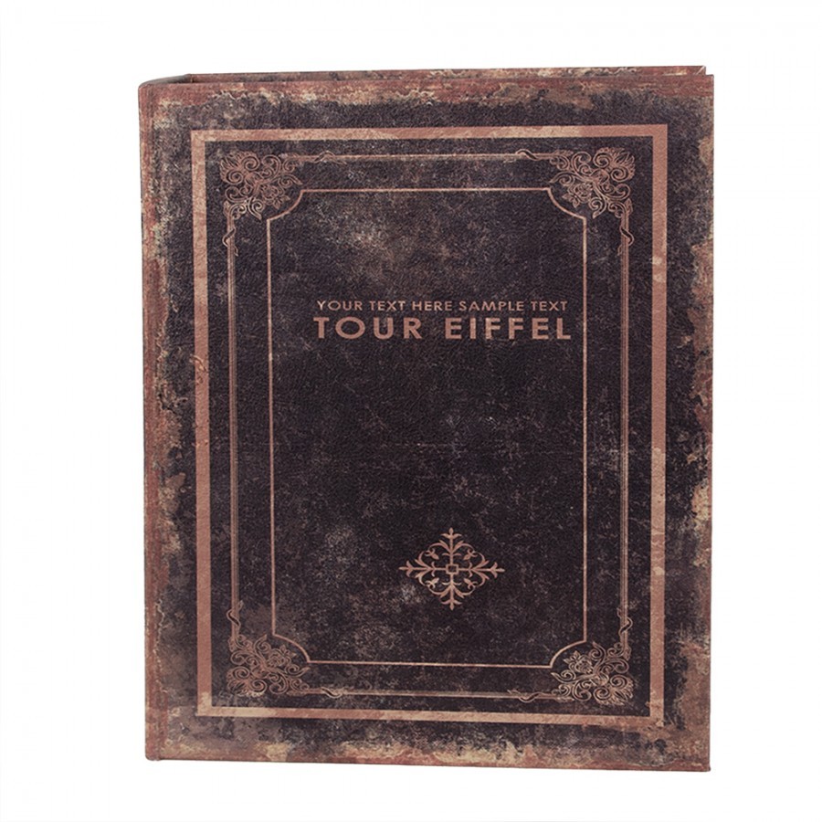3ks úložný box ve tvaru knihy Tour Eiffel - 27*22*7 / 22*17*6 / 17*12*4 cm Clayre & Eef 3ks úložný box ve tvaru knihy Tour Eiffel - 27*22*7 / 22*17*6 / 17*12*4 cm Clayre & Eef