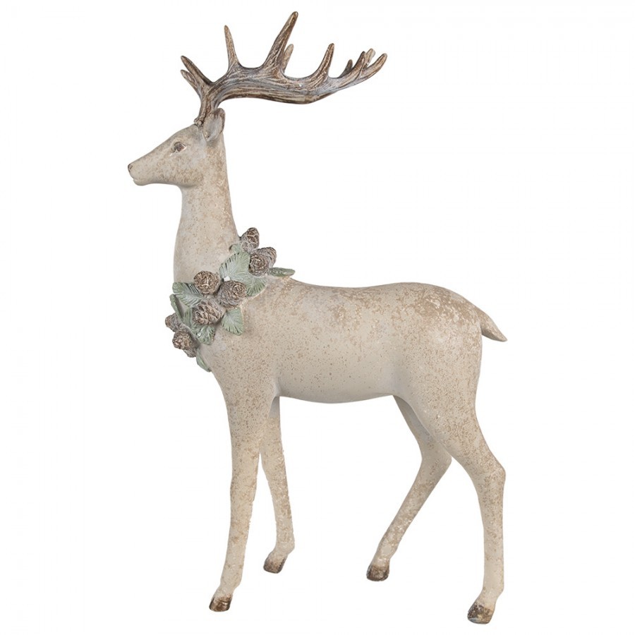 Dekorace figurka jelen Deer - 32*14*49 cm