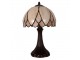 Stolní lampa Tiffany Pivoine - Ø 25*42 cm 1x E14 / max 60w Clayre & Eef