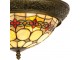 Závěsné svítidlo Tiffany Oxford - Ø 38*19 cm 2x E14 / max 40w Clayre & Eef