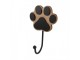 Nástěnný háček ve tvaru psí tlapky Dog Paw - 9*5*14 cm Clayre & Eef