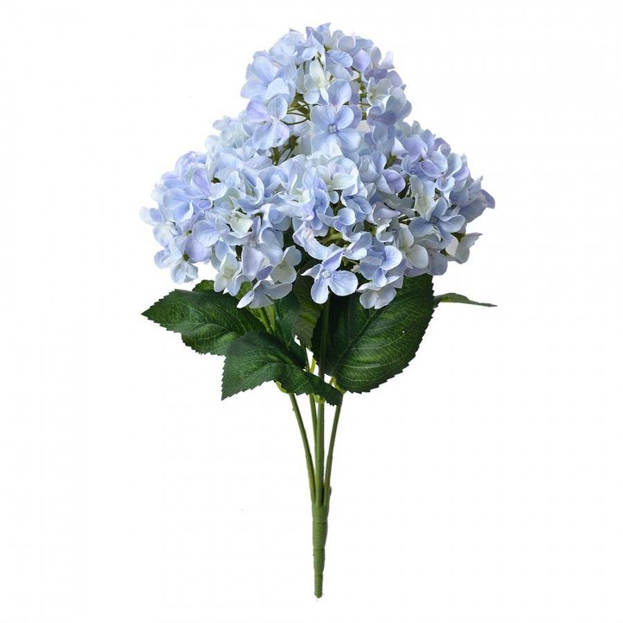 Fialkovo-modrá umělá květina hortenzie Hydrangea - 15*15*45 cm Clayre & Eef Fialkovo-modrá umělá květina hortenzie Hydrangea - 15*15*45 cm Clayre & Eef