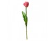 Umělá květina růžový tulipán Tulip Pink - 4*4*32 cm Clayre & Eef