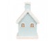 Modrá svítící perníková chaloupka Gingerbread House - 9*8*15 cm Clayre & Eef