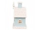 Modrá svítící perníková chaloupka Gingerbread House - 9*8*15 cm Clayre & Eef