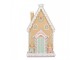 Perníková veliká dekorace chaloupky a perníčků Gingerbread House - 50*15*93 cm Clayre & Eef