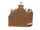 Hnědá svítící a hrající perníková chaloupka Gingerbread House - 33*17*30 cm Clayre & Eef