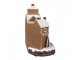 Hnědá svítící a hrající perníková chaloupka Gingerbread House - 33*17*30 cm Clayre & Eef