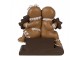 Vánoční adventní kalendář s perníčky Gingerbread - 11*4*13 cm Clayre & Eef