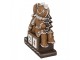 Vánoční adventní kalendář s perníčky Gingerbread - 11*4*13 cm Clayre & Eef