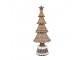 Dekorace vánoční perníkový stromek Gingerbread Tree - Ø 16*42 cm Clayre & Eef