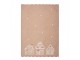 Hnědá utěrka s perníkovými chaloupkami Gingerbread Bliss - 50*70 cm Clayre & Eef