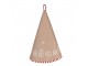 Kulatá utěrka s perníkovými chaloupkami Gingerbread Bliss - Ø 80 cm Clayre & Eef