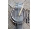 Set 4ks šedý lněný ubrousek s roztřepenými okraji - 40*40cm Chic Antique