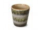 Zeleno-šedý retro hrnek na kávu Coffee 70s Fern - Ø 7,5*8cm / 230 ml HKLIVING
