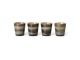 Zeleno-šedý retro hrnek na kávu Coffee 70s Fern - Ø 7,5*8cm / 230 ml HKLIVING