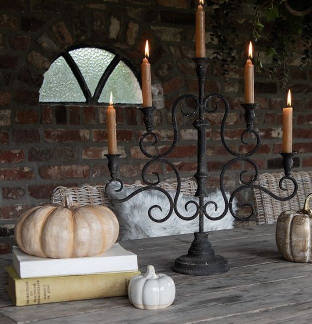 Béžová antik dekorace dýně Pumpkin Carbassa - Ø 22*13 cm Clayre & Eef Béžová antik dekorace dýně Pumpkin Carbassa - Ø 22*13 cm Clayre & Eef
