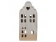 Béžový keramický domek svícen na čajovou svíčku House L - 11*10*23 cm Clayre & Eef