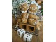 Vánoční adventní kalendář s perníčky Gingerbread - 11*4*13 cm Clayre & Eef