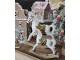 Dekorace bílý houpací koník - 17*5*16 cm Clayre & Eef