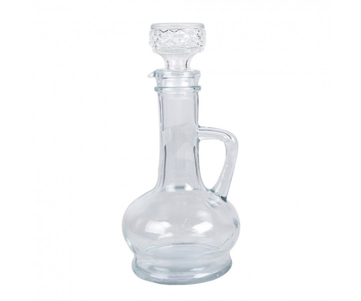 Dekorační skleněná lahvička karafa se zátkou - 225 ml Clayre & Eef