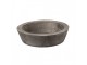 Hnědá antik dřevěná dekorační miska - Ø 15*4 cm Clayre & Eef