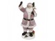 Dekorace figurka Santa s pytlem dárků - 24*19*43 cm Clayre & Eef