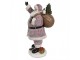 Dekorace figurka Santa s pytlem dárků - 24*19*43 cm Clayre & Eef