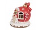 Perníkový domek s Led světýlky Gingerbread House - 14*12*14 cm/ 3*AAA Clayre & Eef