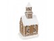Vánoční perníková chaloupka s Led světýlky Gingerbread House - 13*11*25 cm Clayre & Eef